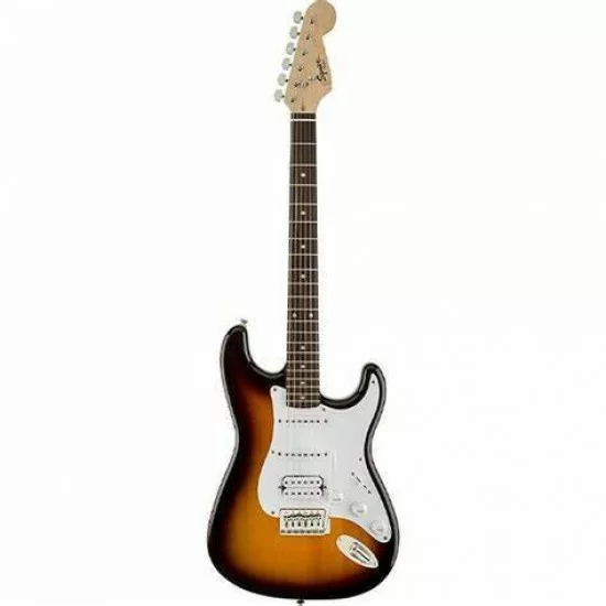 Squier by Fender エレキギター Bullet® Strat® with Tremolo HSS, Laurel  Fingerboard, Black ソフトケース付き
